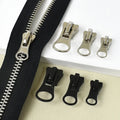 Meetee ZT004 DIY Handmade Replaceable Zipper Sliders Smooth Zip Pullers 5# Zipper Accessories Garments Clothing Use