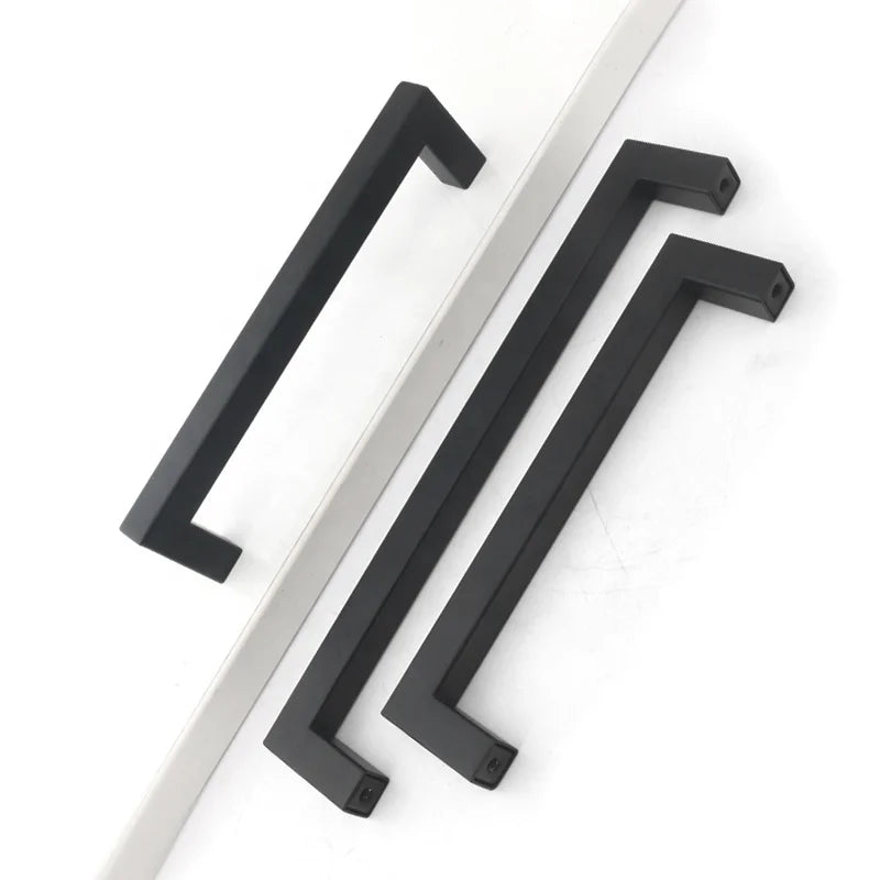 Roeasy Best-Selling Stainless Steel Cabinet Drawer Pull Handles for Bedroom Entry Door Dresser Kitchen Hotel Furniture Hot Color