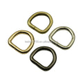 Stock Supply 16mm 4 Colors Metal Small D Ring Bag Buckle