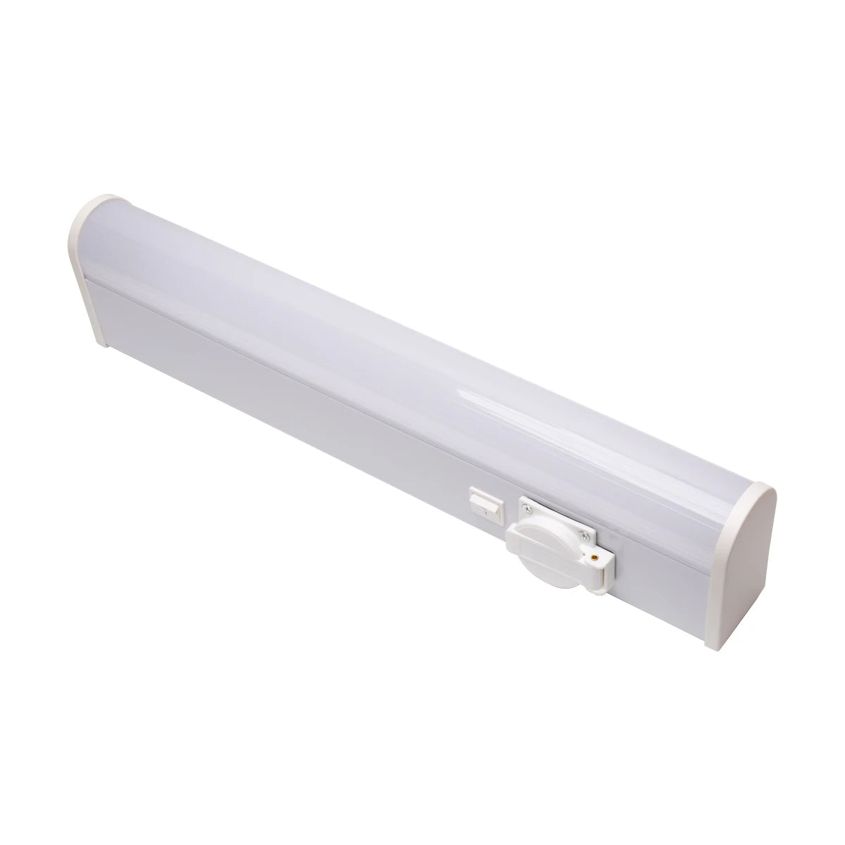 IMVSINCERE LED Wall Lights Mirror light IP44 with EU Socket Switch 40CM 6W 3000K Bathroom USB Socket Shaver Socket