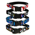 Anime Patterned Collar  Adjustable Pet Tag and Collar Bite Resistant Pet Collars
