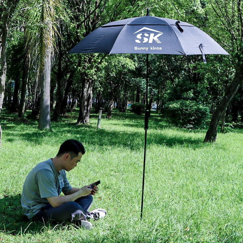 Hot Selling Super Large 60 Inch Luxury Creative Double-layer Canopy Automatic Opening Windproof Rainproof Strong Golf Umbrella