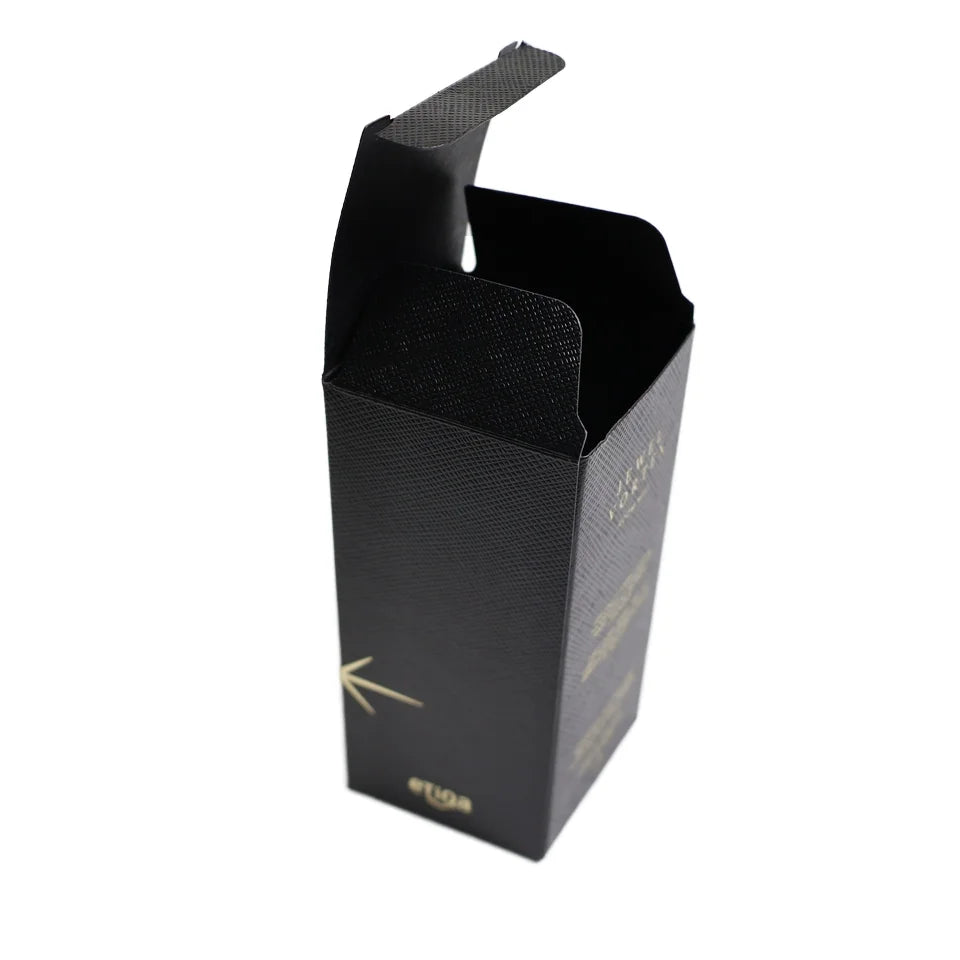 Factory Wholesale Customization Embossed Logo Printing Texture Card Paper Cosmetic Hair Oil Perfume Cardboard Packaging Boxes
