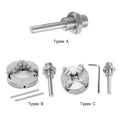 Z011 Mini Machine Tool Three-Jaw Chuck/Z011A Four-Jaw Chuck+M12 * 1 Chuck Electric Hand Drill Connecting Rod