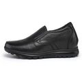 Wholesale Men's Casual Genuine Leather Shoes 2.8-Inch Taller Height Increasing Hidden Elevator Spring Winter Use Rubber Insole
