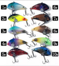 2022 New Willfishing 70mm/18g Deep Sea Long Casting Bass Lures VIB Spinner Noisy Shrimp Shape VIB Lures