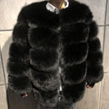 Fur Male Winter Warm Thick Natural Fox Fur Jacket Men Fur Coat Outerwear