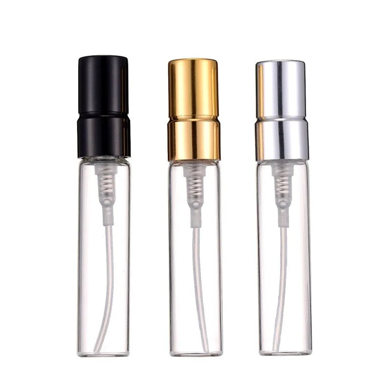 Wholesale 2ml 3ml 5ml 10ml Empty Glass Atomizer Bottle Refill Mini Perfume Atomizer Mini Perfume Bottle