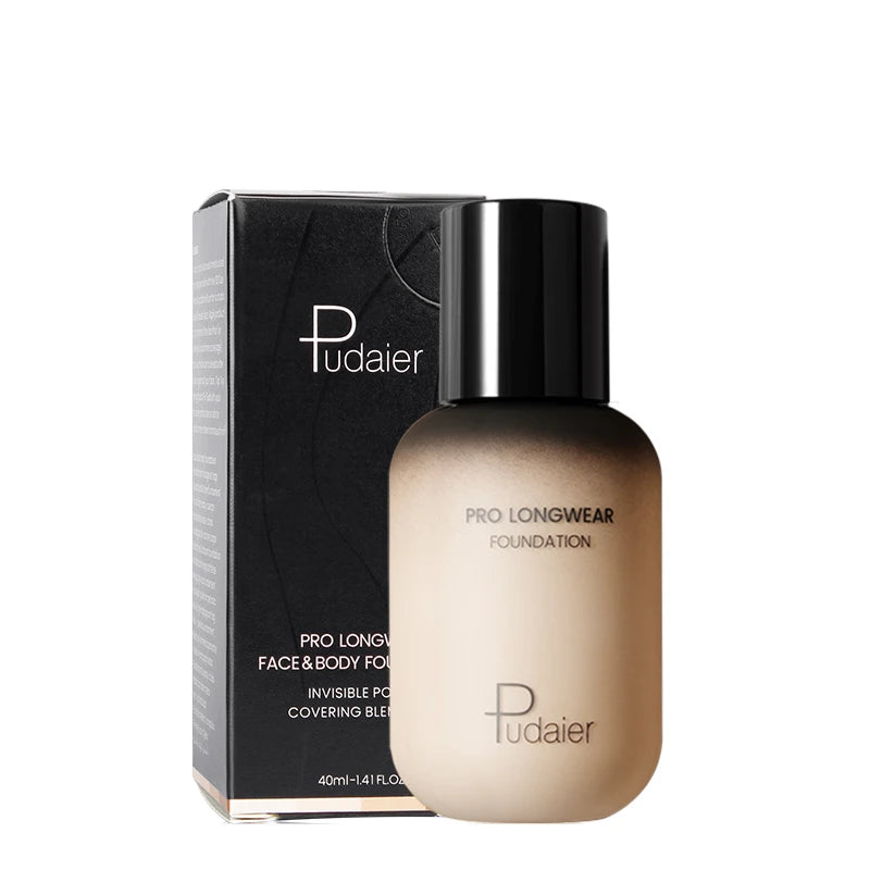 Private Label Hot Sale 40 Colors Moisture Lightweight Longstanding Liquid Foundation Private Label