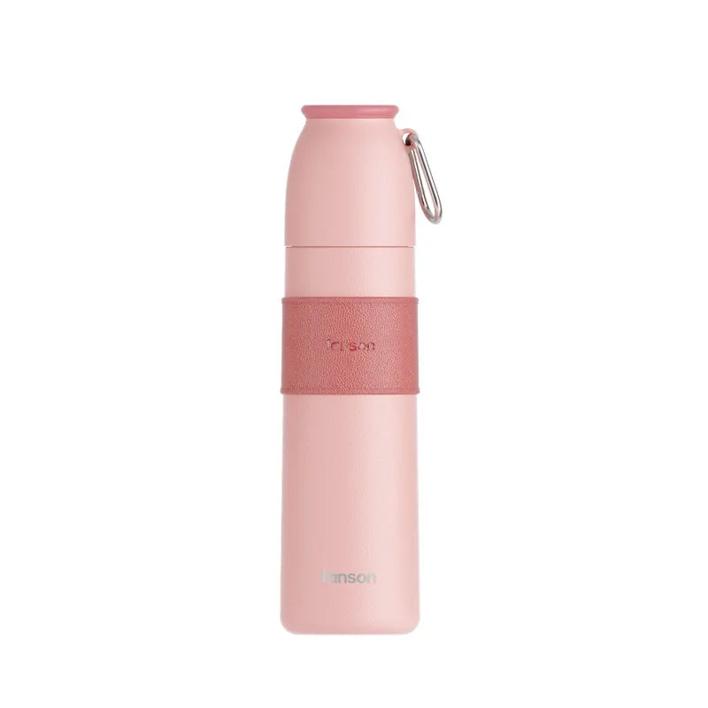 Factory Direct Sale 304 Stainless Steel With Hook for Cycling Sports Thermal Insulation Water Bottle
