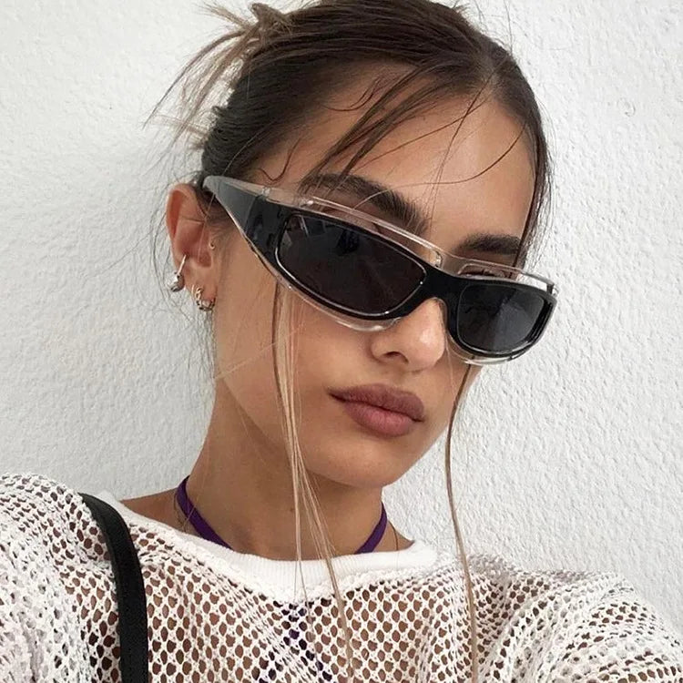 Jiuling 2023 New Style Street Rock Rolling Sunglasses Steampunk Sport Shades Oval Sunglasses for Woman