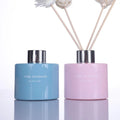 4 oz 120 mL Aromatherapy Glass Reed Diffuser Bottle for Home Crown Cap Seal Screen Printed Surface