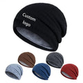 Factory Solid Color Soft Acrylic Design Own Logo Winter Warm Knitted Hats Wholesale Plaid Character Cuff Blank Waffle Beanie