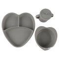 Customizable BPA-Free Silicone Baby Feeding Set Children's Tableware for Toddler Dining