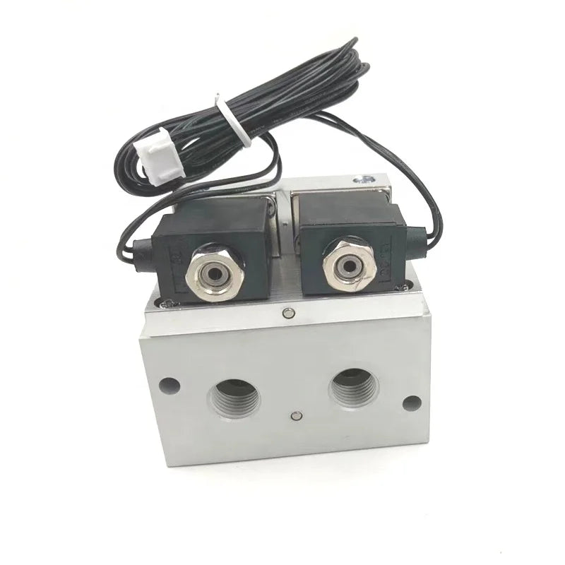 EPS-ZYJSV-02 4 Way 2 Position G 1/4\" 12V Control Valve Solenoid Concentrator Valve for Oxygen Machine Customizable OEM Support
