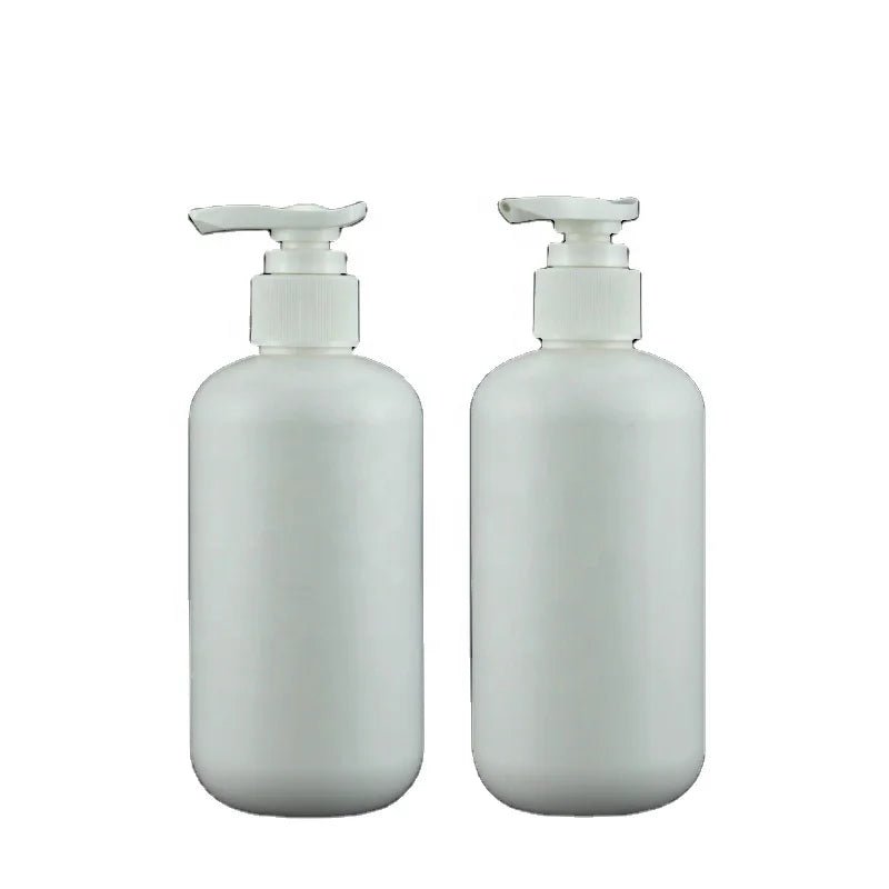 Custom White Body Wash Body Lotion Bottles 250ml Lotion Bottle Matt Body with Pump