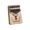 Popular Mahogany Mini Finger Piano Kalimba Thumb Piano From Africa Custom Logo Musical Instrument for Sale in China