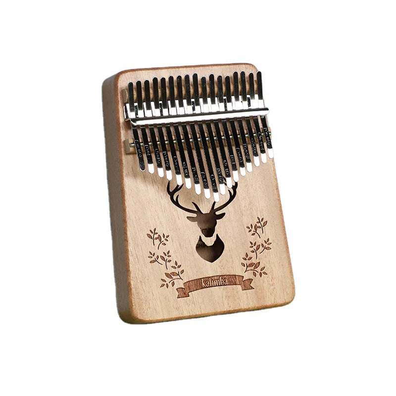 Popular Mahogany Mini Finger Piano Kalimba Thumb Piano From Africa Custom Logo Musical Instrument for Sale in China