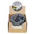 Hongzhuo DIY Agate Ore Quartz Crystal Cluster Geodes for Reiki Healing