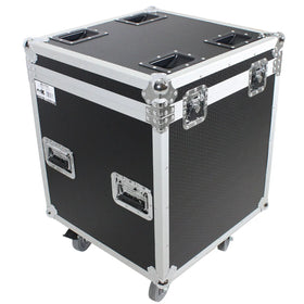 Hard Aluminum Flight Case With Wheels for Audio