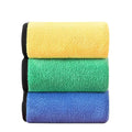 Double Sided Thick 30x30cm Super Absorbent 500gsm Car Wash Towel Cleaning Cloth Car Cleaning Towels