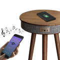 HOMEMORE  Nordic Style Smart Coffee Table With Speaker and Wireless Charging Scandavian Table