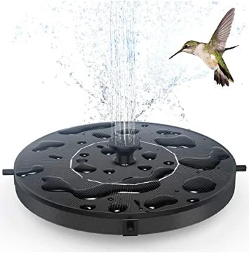 Drop Shipping Solar Powered Bird Bath Fountain Pump 1.4W Solar Panel Kit Water Pump Outdoor Watering Submersible Pump for Pond