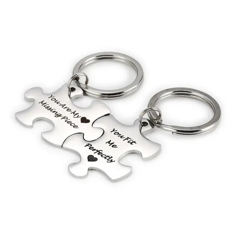 Direct Factory Sale Custom Stainless Steel Keychain in Fashion Vintage Cartoon Styles