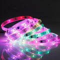 Ws2812b Sk6812 Ws2813 Smd 5050 5V Colorful 1M 5M Dmx Rohs Rgbw 3000K 4000K Led Strip Light PVC 90 Hotel Luces Led Cob 3 Luces