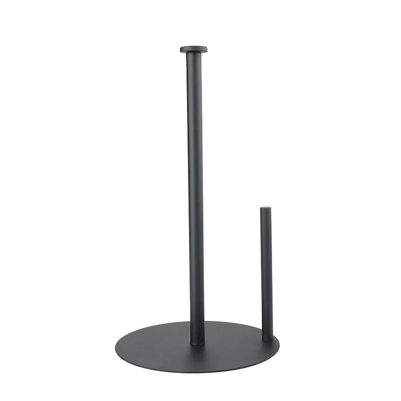 Kitchen Stand Removable Paper Roll Holder Simple Funny Stainless Steel Paper Towel Holder