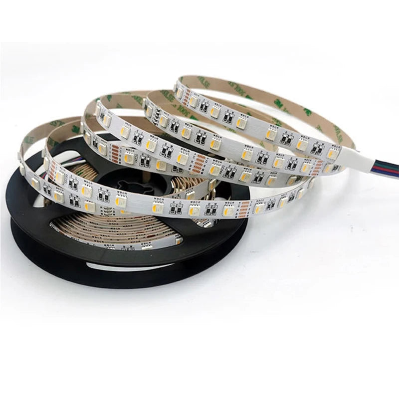 Benory SMD 5050 24V Tape Light Rgbw 4-In-1 96 Chips 30w/m Tuya Wifi Dali Knx Pwm Zigbee Loxone Smart Control Flexible Led Stripe