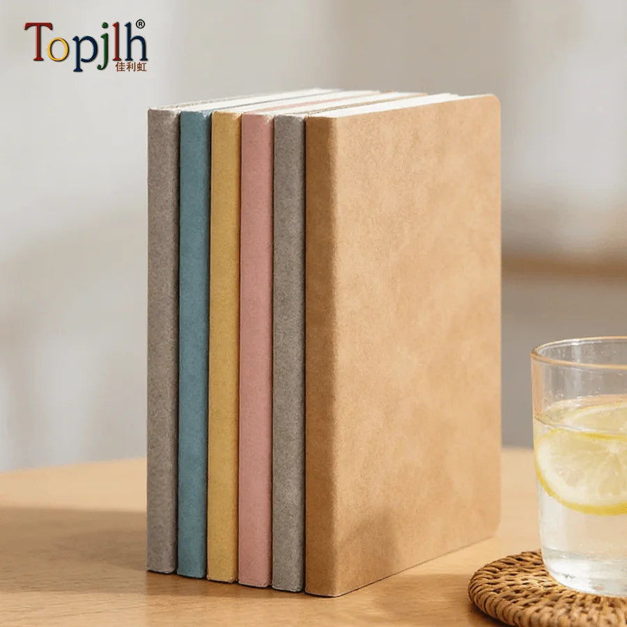Topjlh Sublimation Blank PU Leather Notebook Wholesale A4 Hardcover Custom Logo Journal Notebook for Business Gifts Bulk