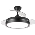 Ceiling Fan With Light and Remote Control  Modern Black Led Fan Light 110V 220V 42 Inch 36 Inch Fan with Light for Home Bedroom