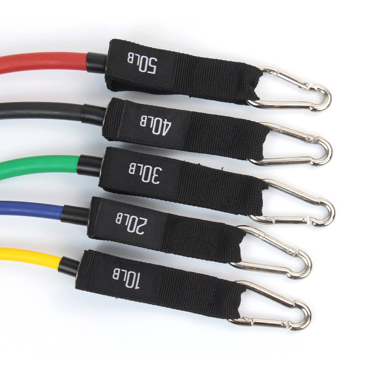 11 Pcs Resistance Fitness Pull Rope Wholesale Fitness Exercise Multicolor Gym Home Men Resistance Tube Bands