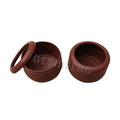 Brown Unreal Ceramic Pigeon Feeder