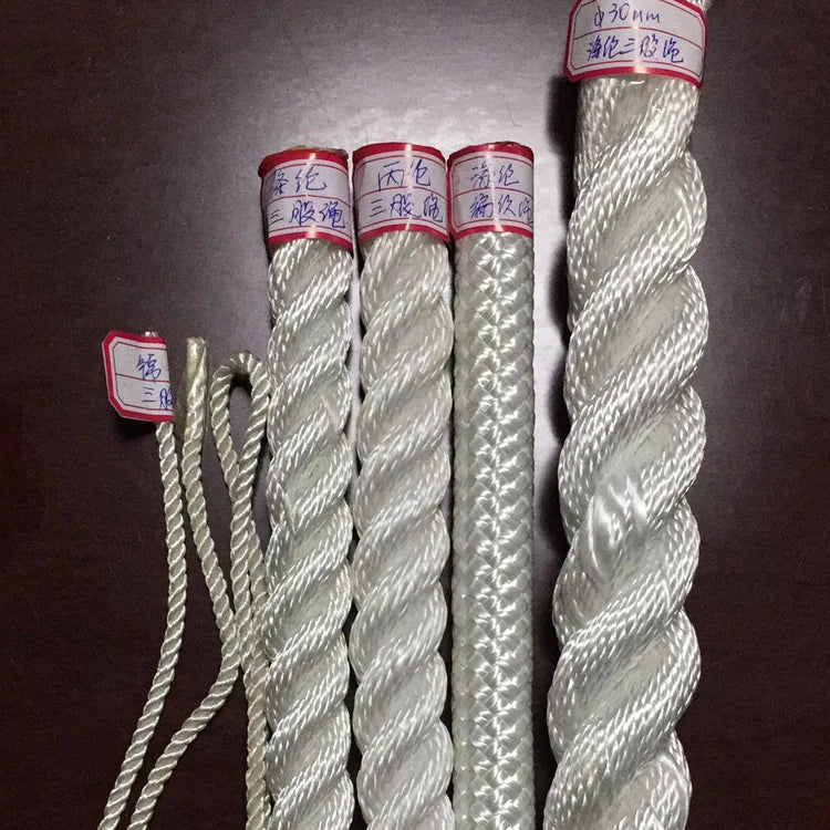 Custom 3-60mm Braided Nylon PP Rope High Tenacity for Packaging and Climbing Custom Color and Length