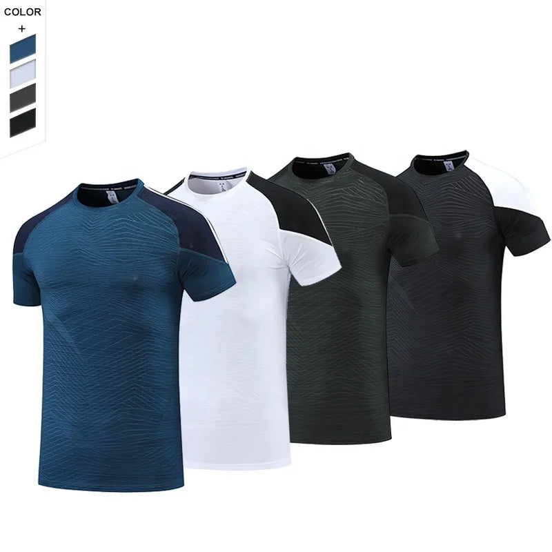 Top Sell Custom Short Sleeves  Brand InsTrend  Men's Inner Bottoming Shirt Quick Dry Short Sleeve