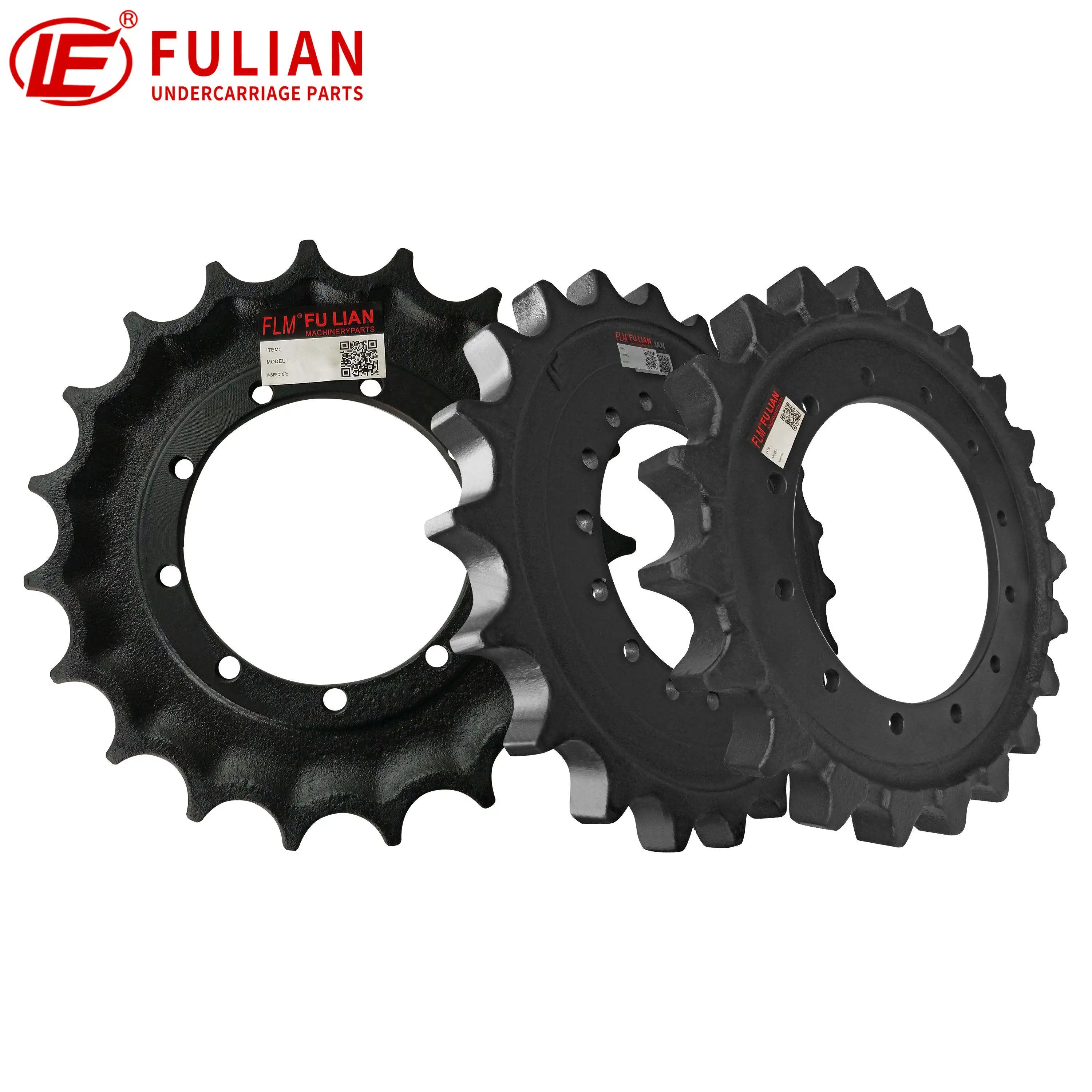 Factory Wholesale Drive Sprocket Mini Excavator Sprocket for Hitachi EX75US