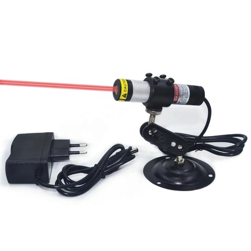 Waterproof Glass Lens Red Dot D20X90mm 650nm 660nm Focusable 5V DC 10mW 50mW 100mW 200mW Laser Module for Cutting Positioning