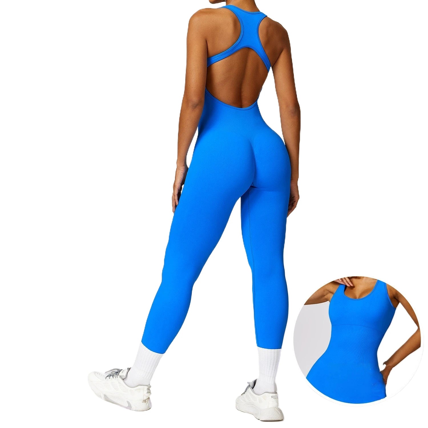 Soft Sportswear Gym Fitness Sets Women's Jumpsuits Seamless One Piece Women's Yoga Bodysuits