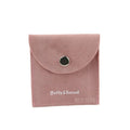 Wholesale Flannelette Jewelry Pouch with Custom Logo Print Fashion Bathroom Hardware Bag Album Dust Bag Gift Set