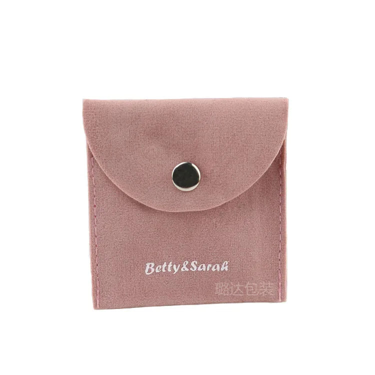 Wholesale Flannelette Jewelry Pouch with Custom Logo Print Fashion Bathroom Hardware Bag Album Dust Bag Gift Set