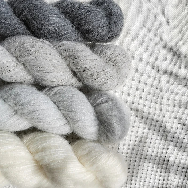 Brushed Cashmerino 290m/50gram Lotus Yarns Brushed Fluffy Mongolian Cashmere Superwash Merino Wool Yarn Hand Knitting Blended
