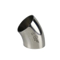 1 1.5 2 3 4 Inch 3A 304 316L Food Grade Sanitary Stainless Steel Ss 45 Degree Weld Elbow