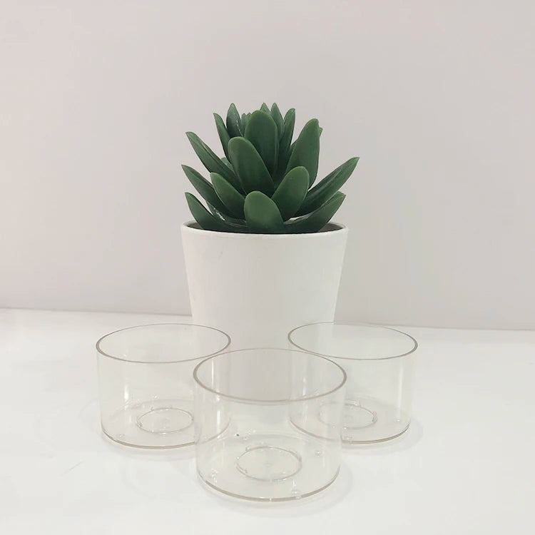 25ml Clear Round Plastic Tealight Cups  Candle Holder High Quality Candle Cup for Candle Making