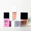 Empty Luxury Square Rectangle 30 Ml Bottle Pump Bottle Makeup Essence Skin Liquid Foundation Glass Cosmetic Screen Printing Keyo