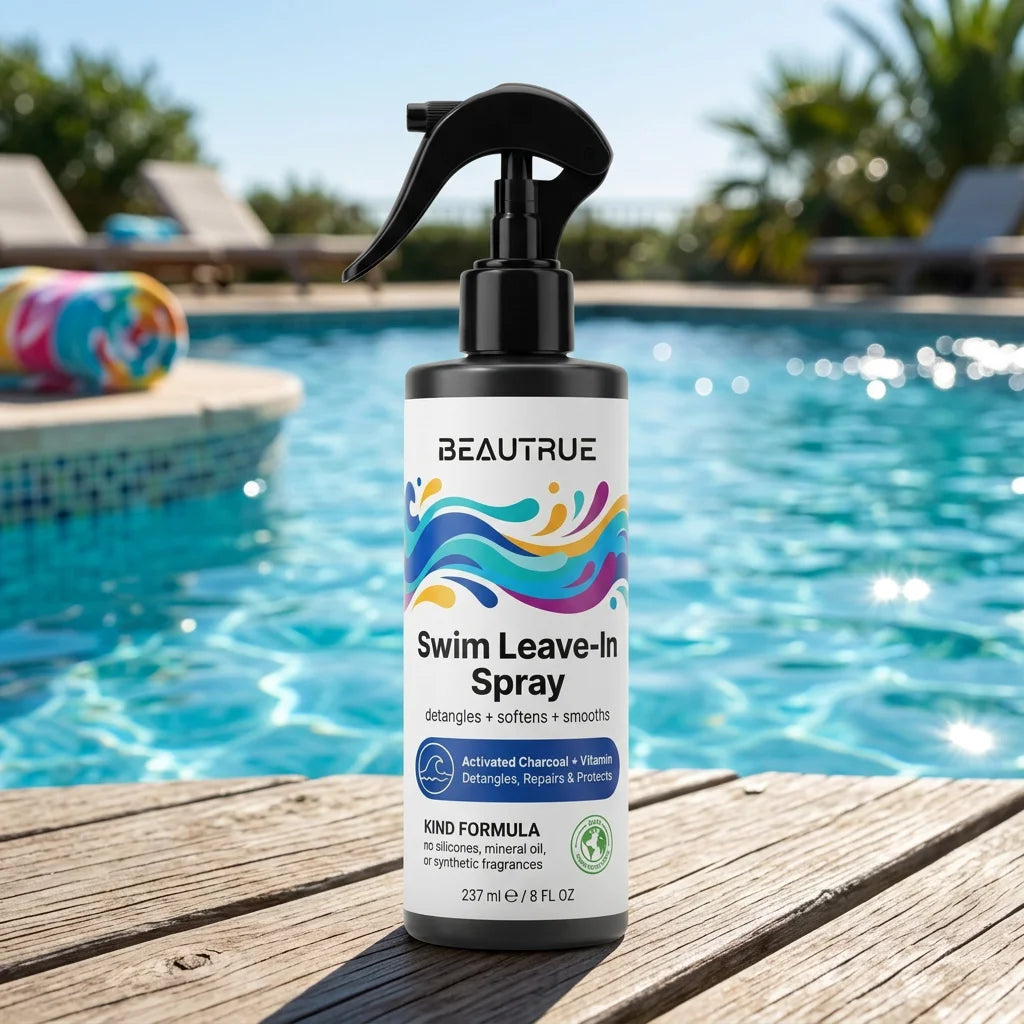 Private Label Hair Detangler Spray Swim Leave-in Conditioner Spray with Vitamin Sunflower Repairs Pool Sun Salt Damaged Hair MegaBDM