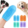 JunjiangFa Soft Silicone Pet Finger Dental Toothbrush for Dog Teeth Cleaning Grooming Tool for Effective Pet Teeth Brushing