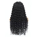 Cheap Quality Deep Lace Front Wig Wholesale Cambodian Human Hair Wigs Curly Wave Transparent hd Lace Frontal Wigs Pre Plucked