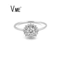 Bridal Engagement Rings CZ Stone 925 Sterling Silver Rings S925 Wedding Rings
